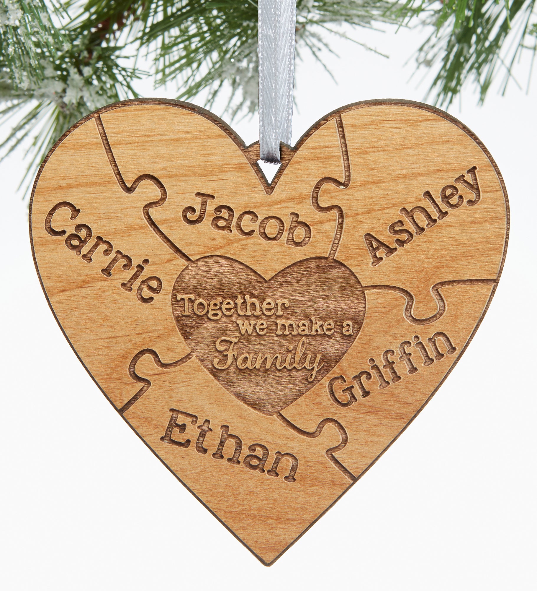 Together We Make A Family Personalized Ornament